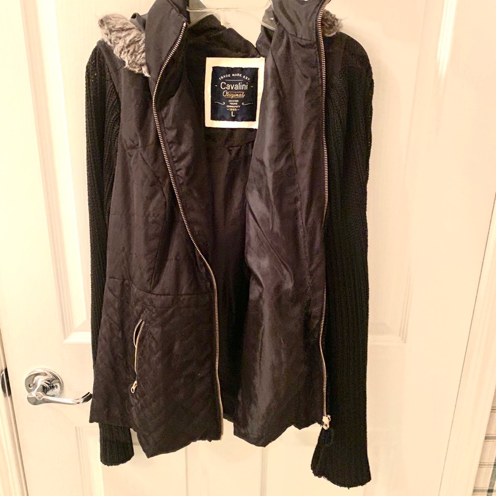 💕 Cavalini black jacket - Picture 2 of 8